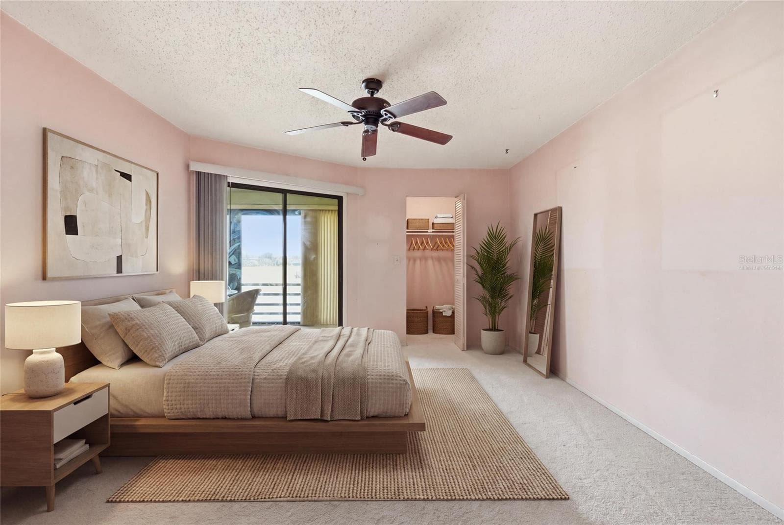 Virtually staged bedroom 2 - 3500 EL CONQUISTADOR PKWY #332, BRADENTON