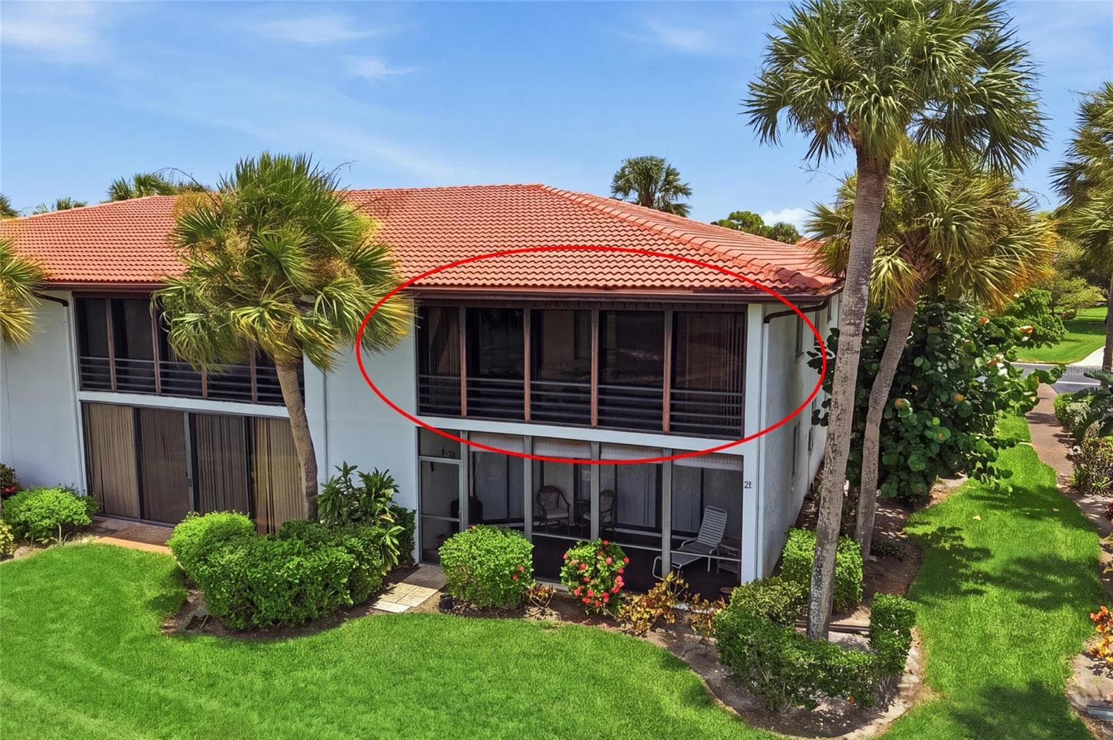 Rear view of unit - 3500 EL CONQUISTADOR PKWY #332, BRADENTON