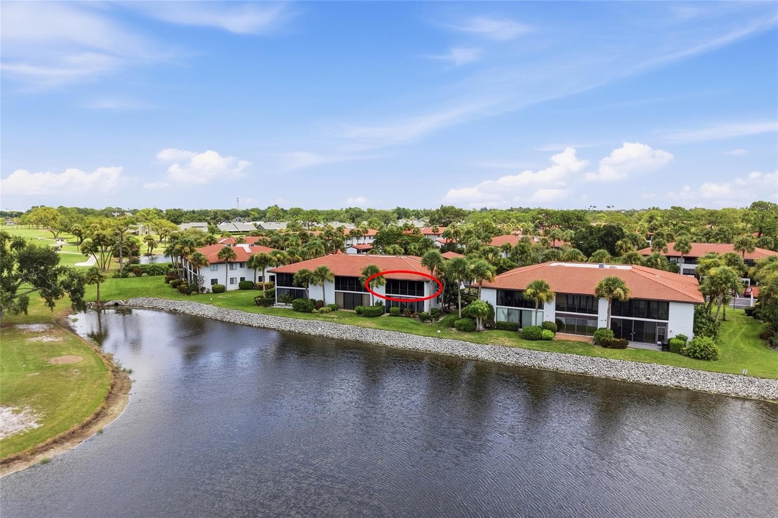 Aerial View - 3500 EL CONQUISTADOR PKWY #332, BRADENTON