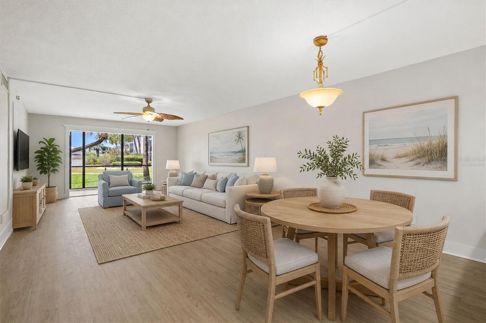 Virtually staged - 5600 BEACH WAY DR #109, SARASOTA