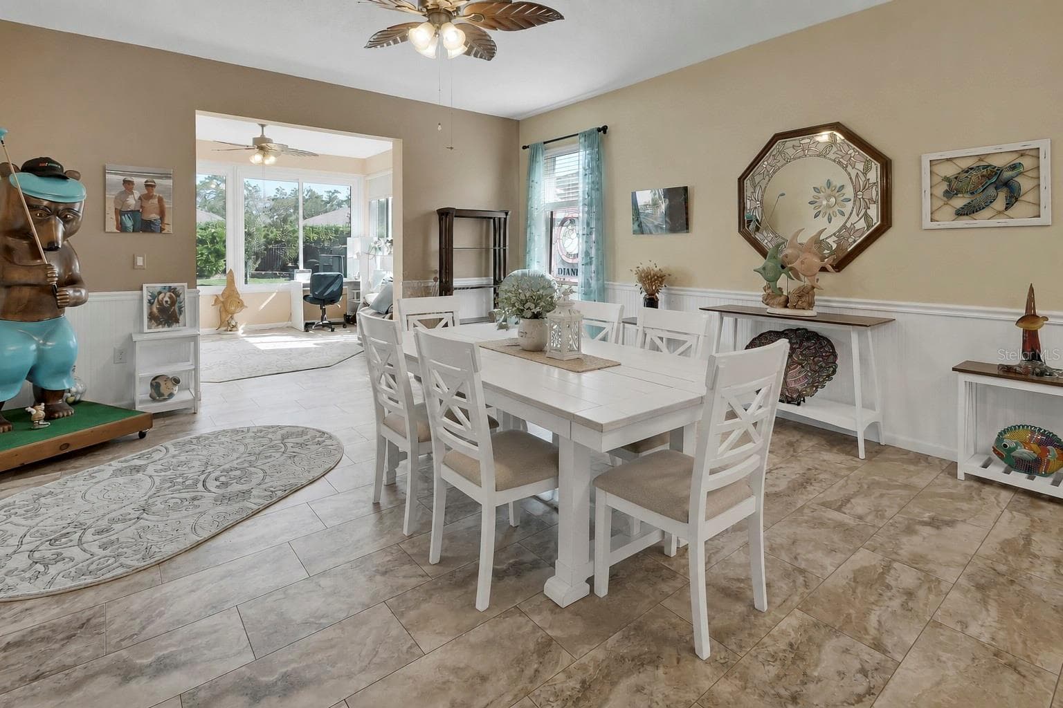 Staged dining - 337 ORCHARD HILL ST, DELAND