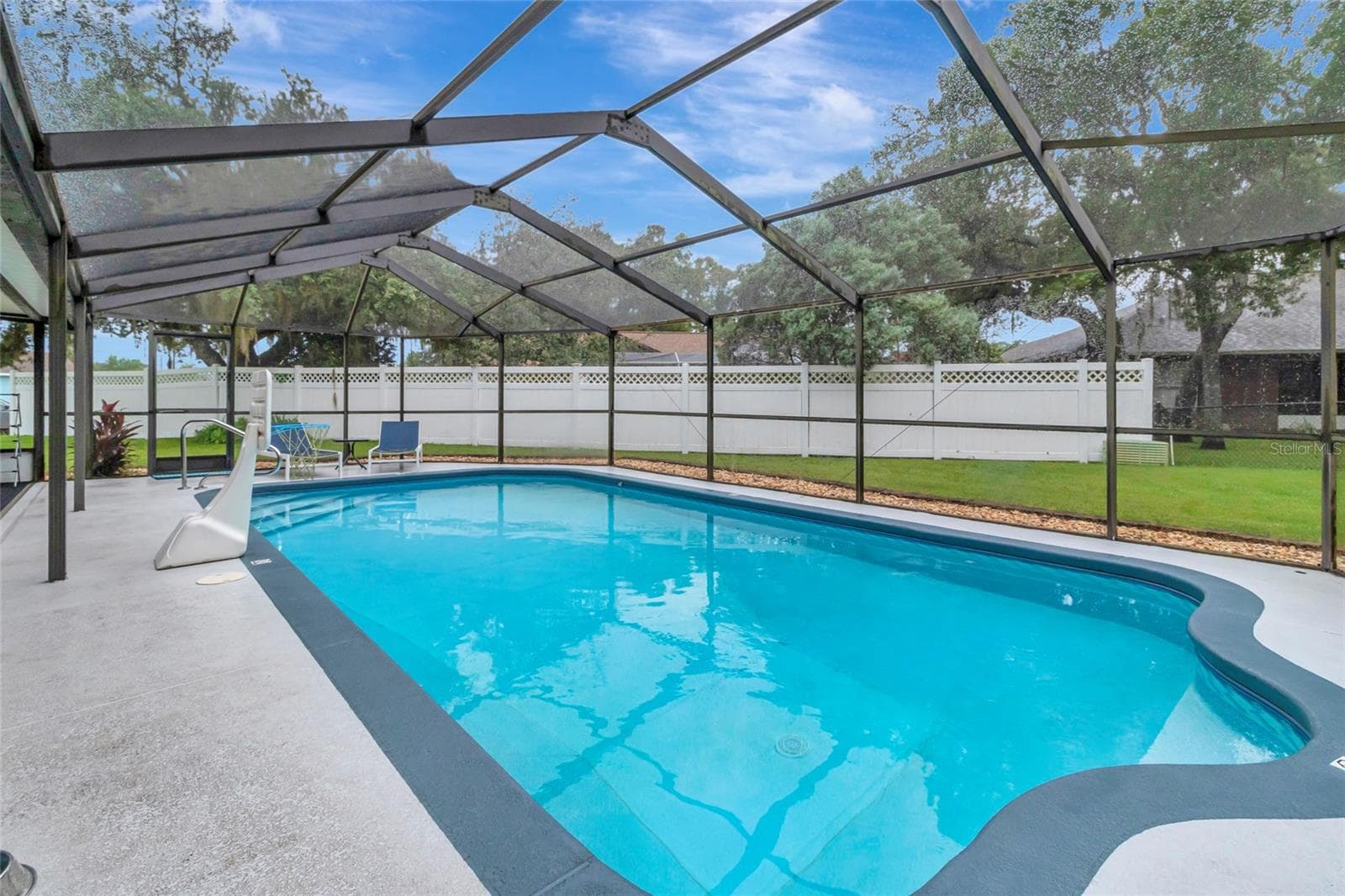 Pool and Screen - 5325 ABAGAIL DR, SPRING HILL