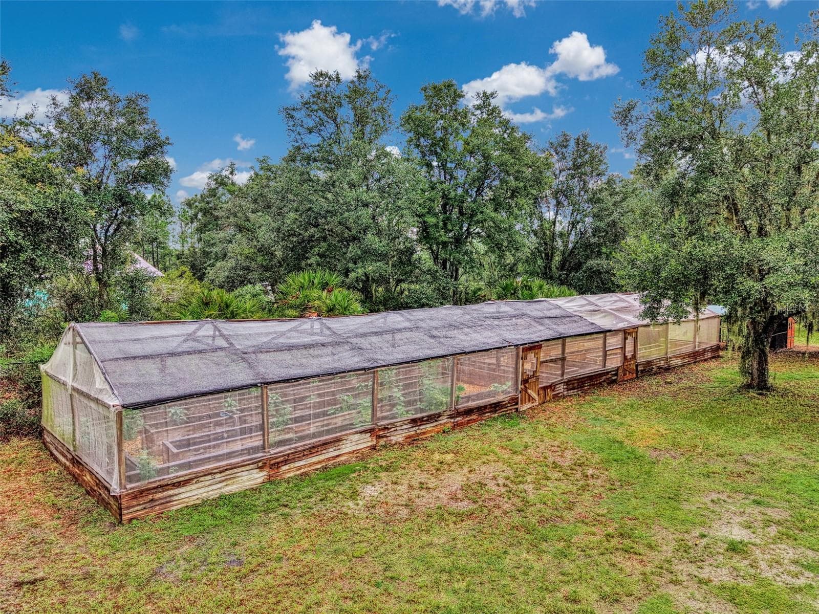 Professional sized greenhouse is ready to help you grow your own veggies and herbs - 4610 403RD ST E, MYAKKA CITY