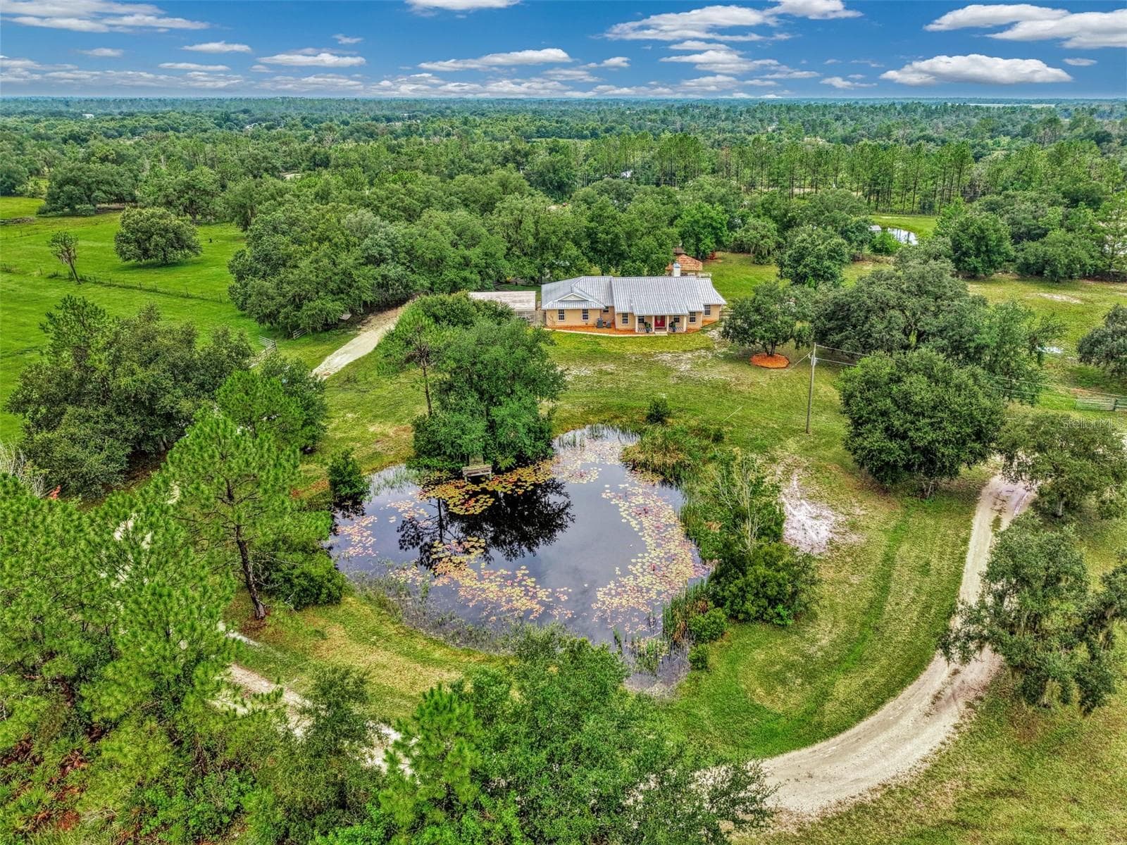 Fishing pond - 4610 403RD ST E, MYAKKA CITY