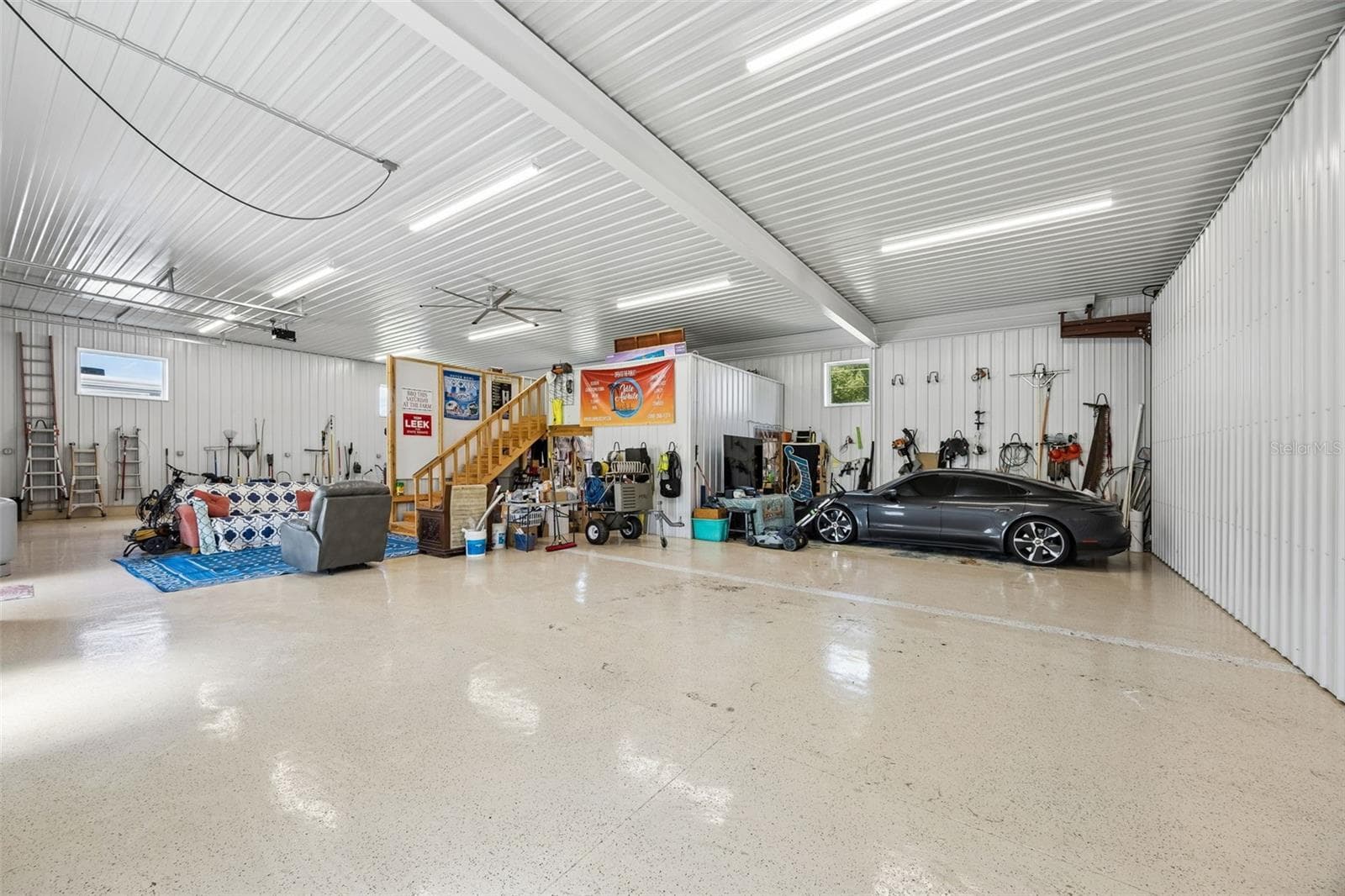 The Finished Hangar Has Upper - 107 EAGLES NEST LN, CRESCENT CITY