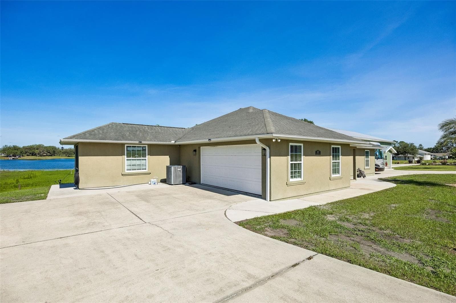 The 2-Car Garage Comes Complete w/50 Amp Plug For Electric Car - 107 EAGLES NEST LN, CRESCENT CITY