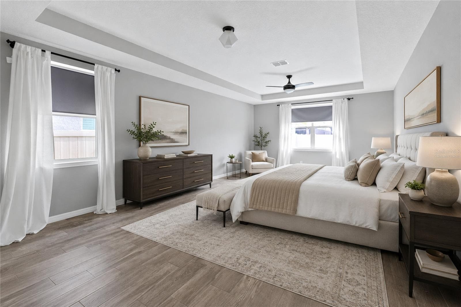 Virtually Staged Image. Primary Suite. - 2754 MATERA DR, ST CLOUD