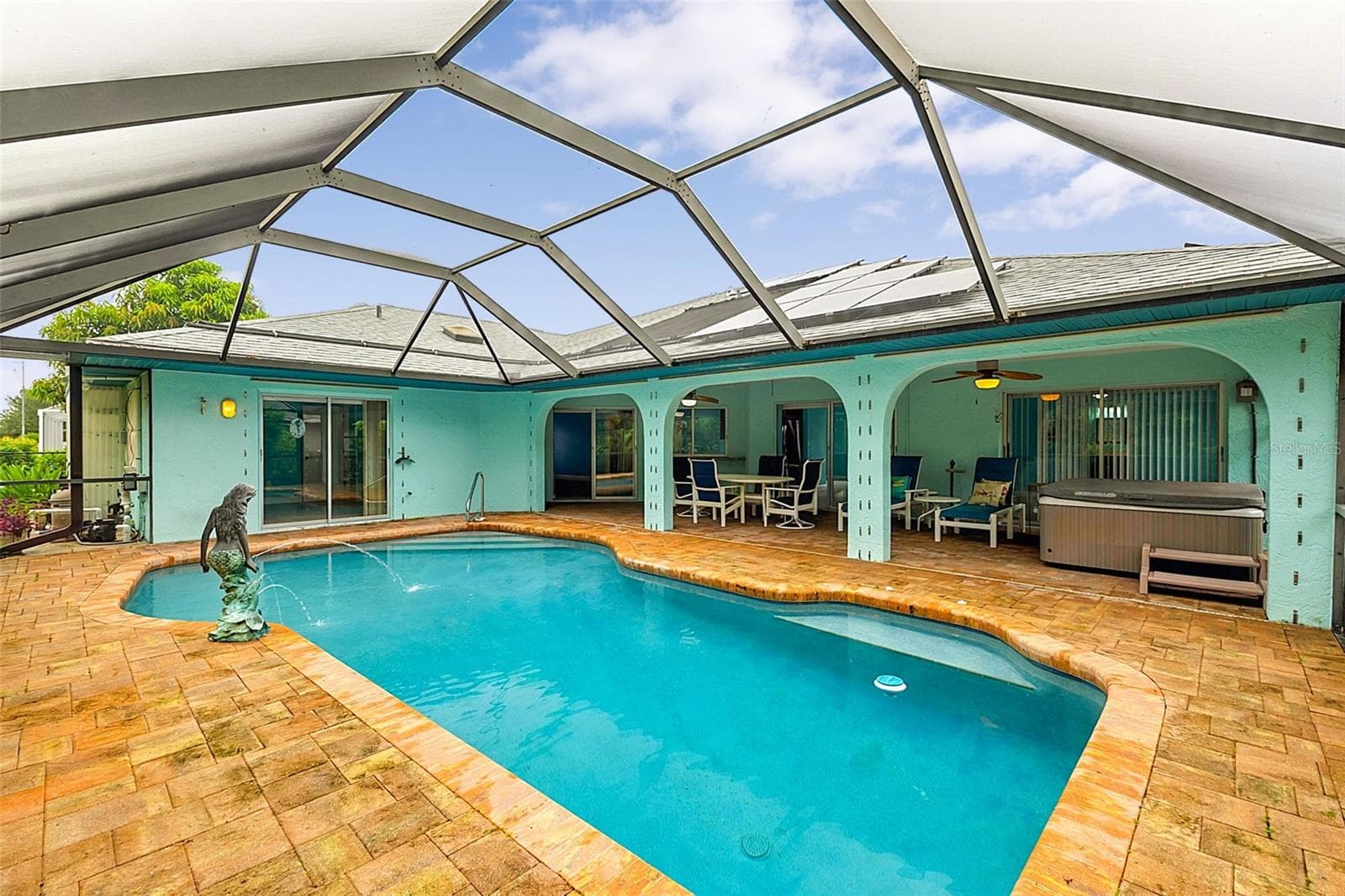 Beautiful heated pool & hot tub - 339 BARCELONA ST, PUNTA GORDA