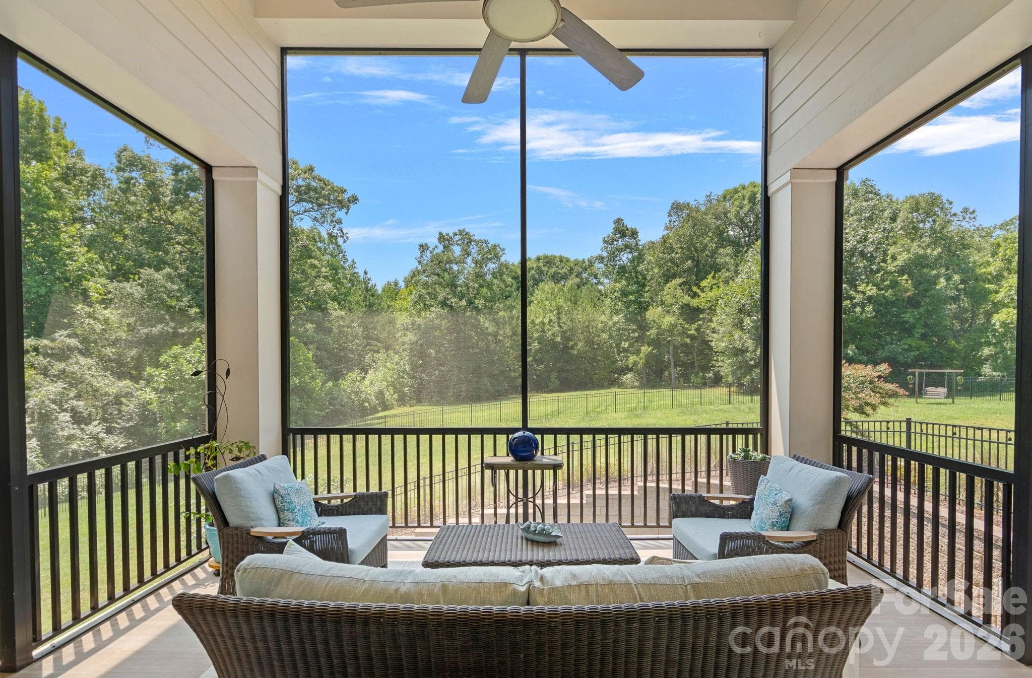 Beautiful view from the screened in porch/main floor - 2889 Mount Pleasant Road, Sherrills Ford