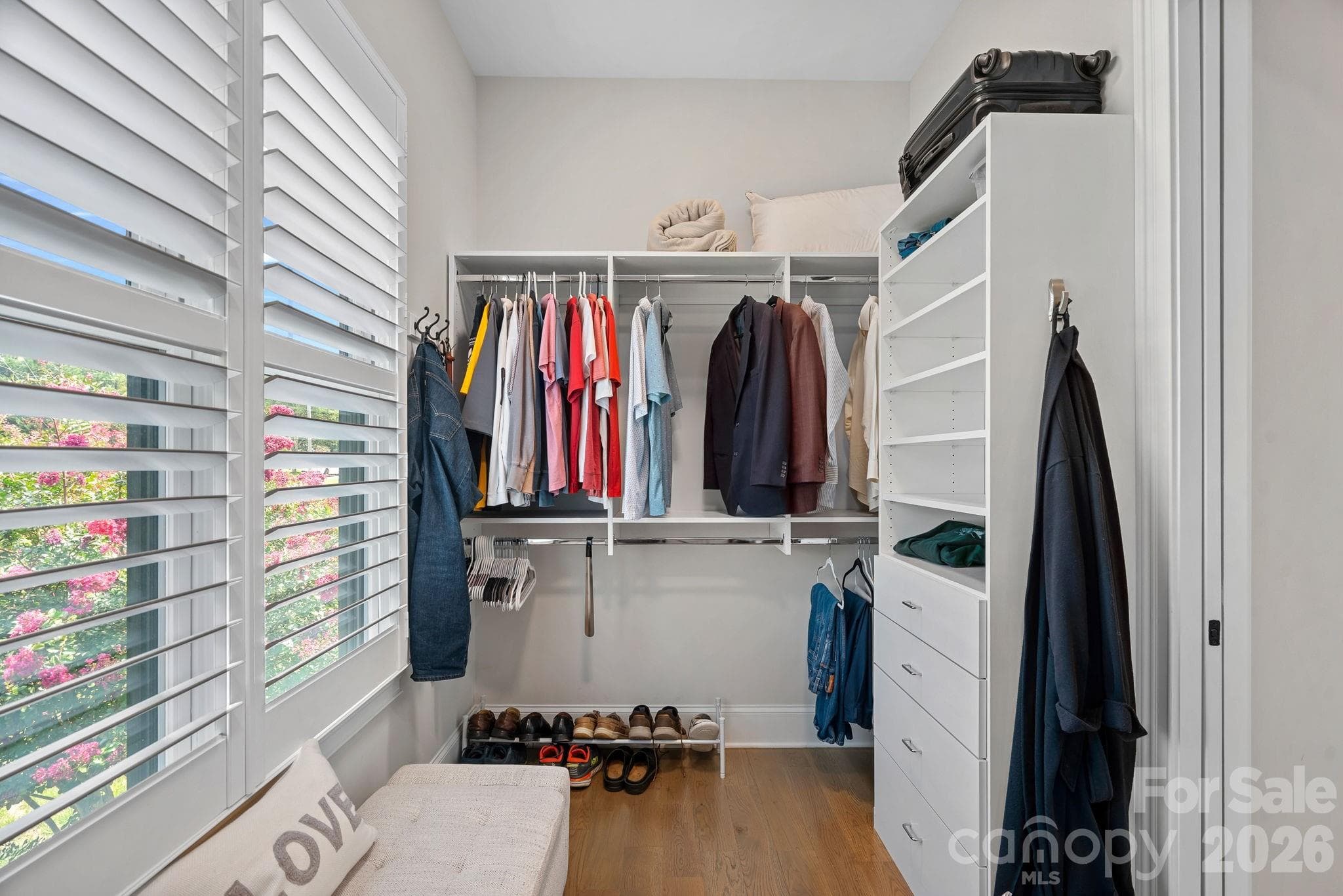 primary bedroom closet - 2889 Mount Pleasant Road, Sherrills Ford