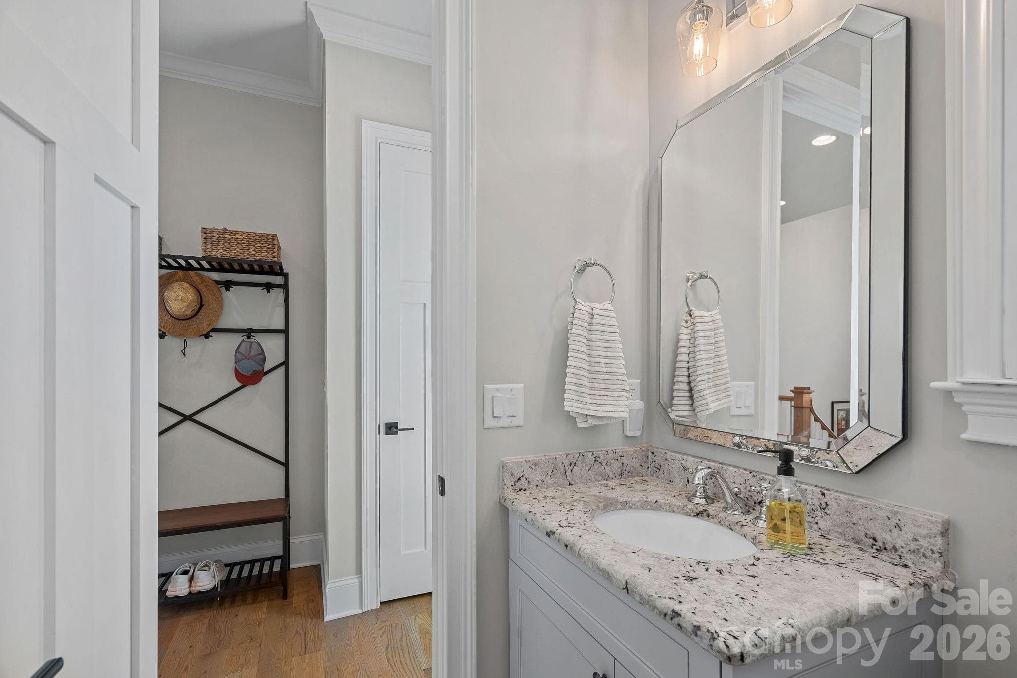 powder room - main floor - 2889 Mount Pleasant Road, Sherrills Ford