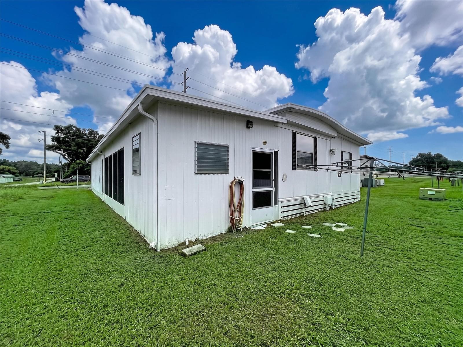 Back elevation - 6965 FORT KING RD, ZEPHYRHILLS