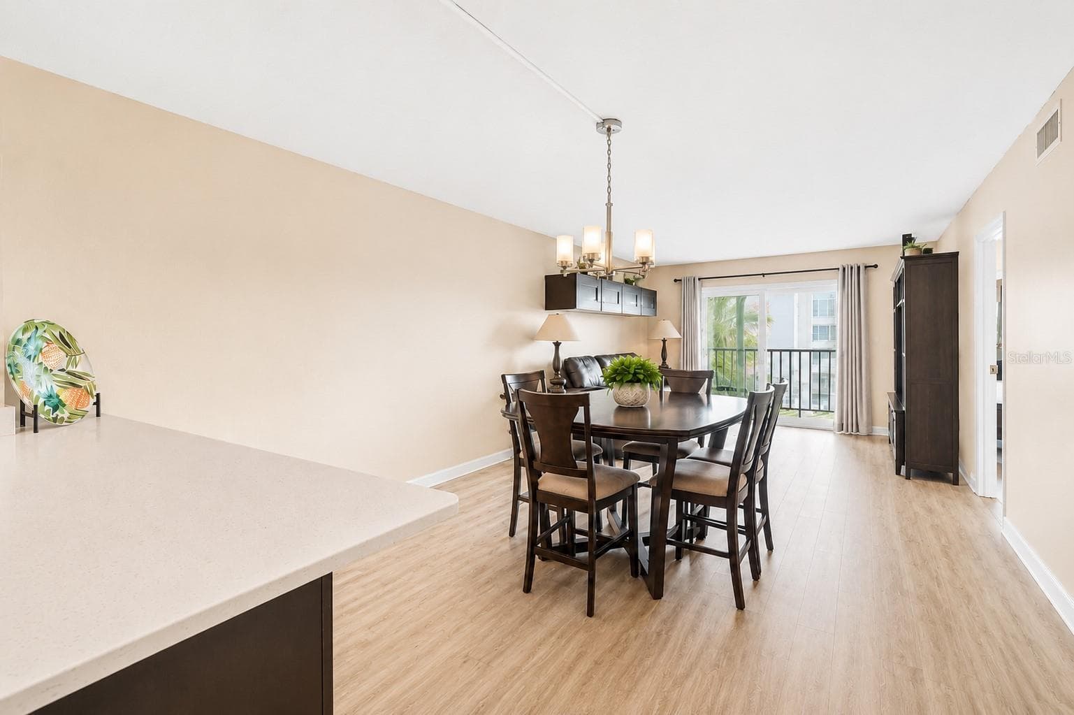 Breakfast bar, dining an living room. - 51 ISLAND WAY #311, CLEARWATER BEACH