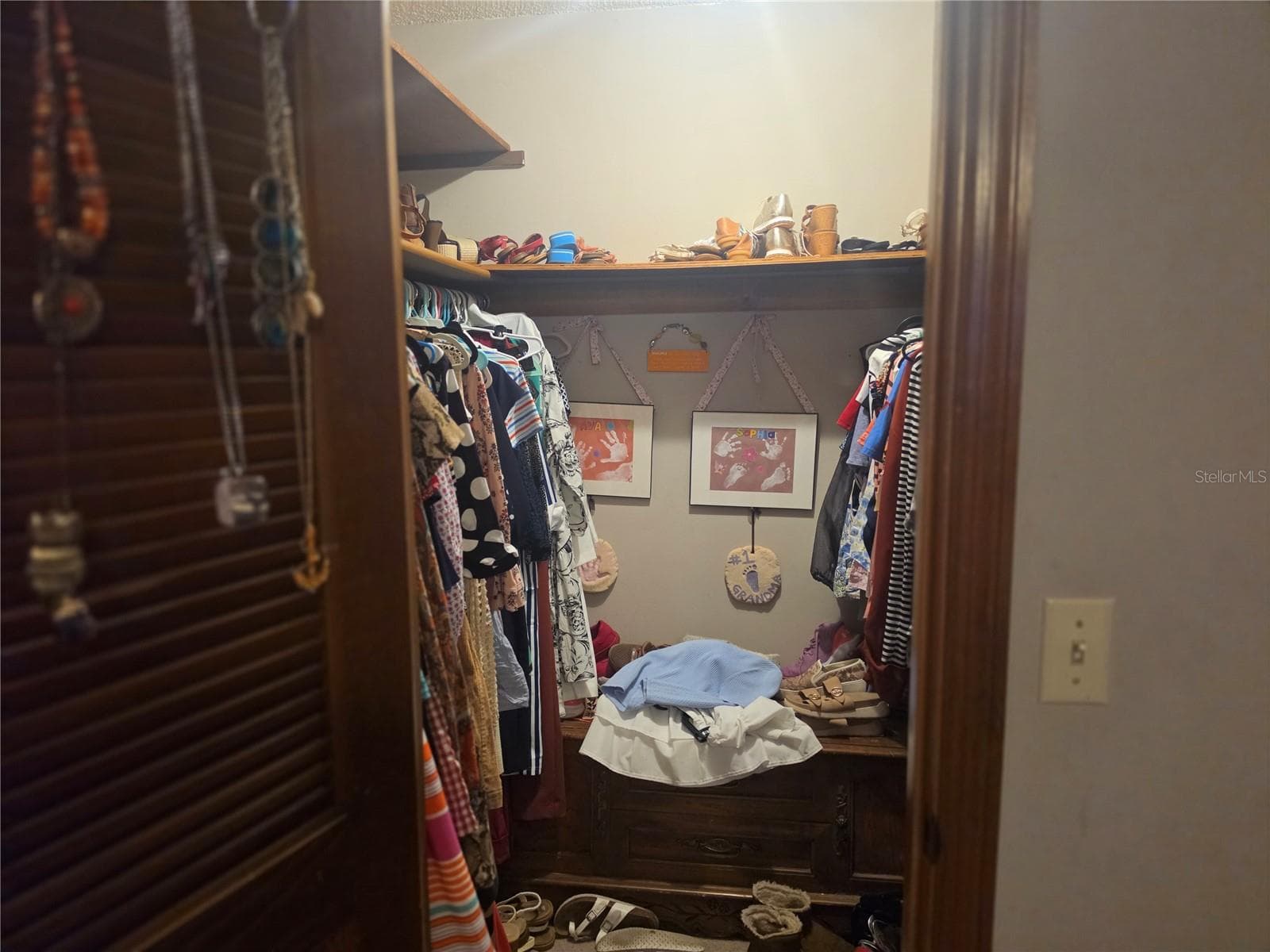 Master closet - 2417 S OAK PARK DR, DELAND