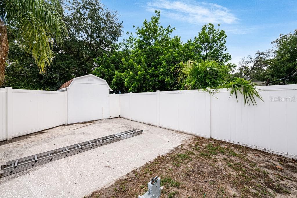 Fenced Backyard - 1924 W NORTH ST, TAMPA