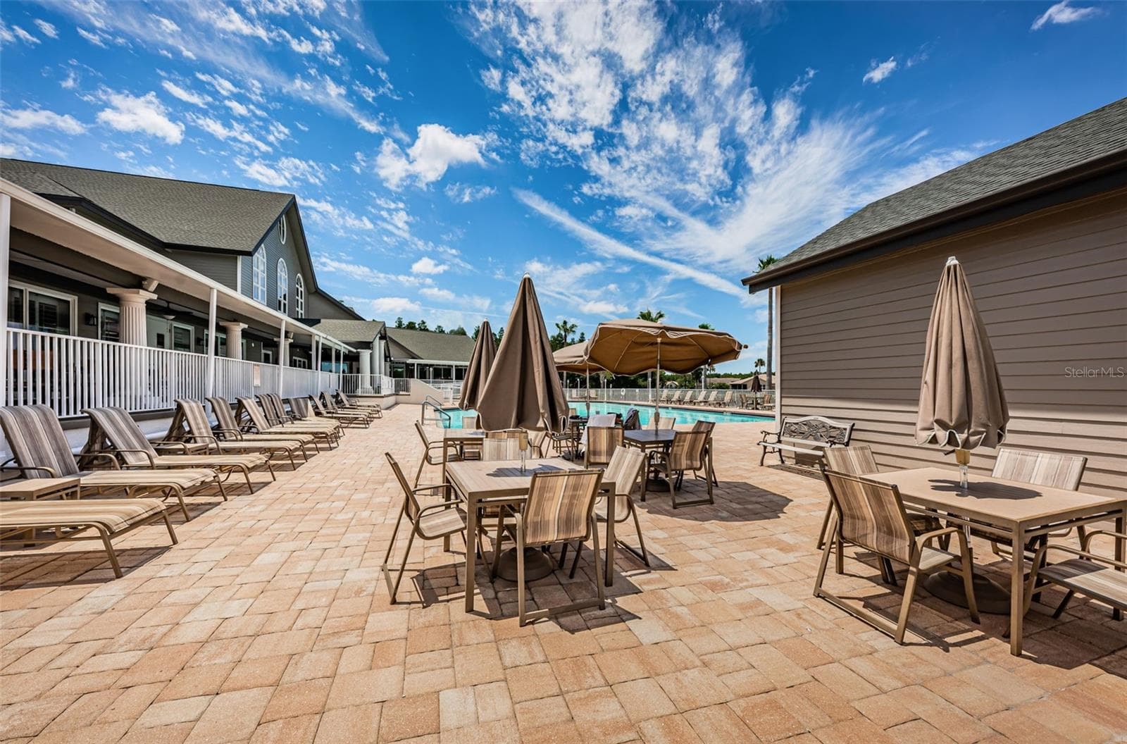 POOL AREA TABLES FOR A QUICK LUNCH - 12021 FERN TERRACE CT, TRINITY