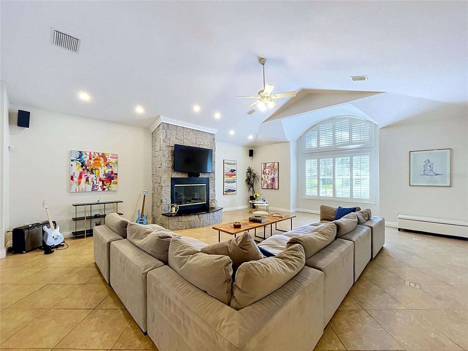 Family Room - 2918 MAGNOLIA TRCE, TARPON SPRINGS