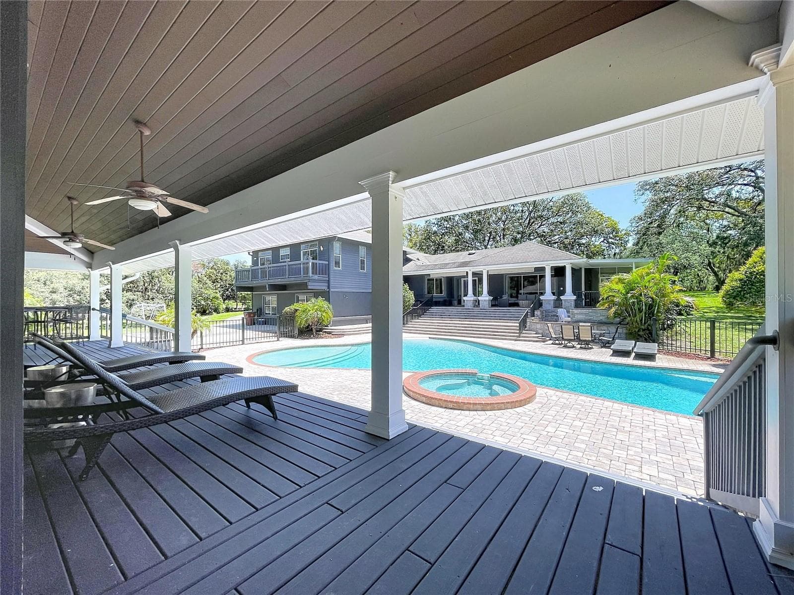 Pool House Deck - 2918 MAGNOLIA TRCE, TARPON SPRINGS