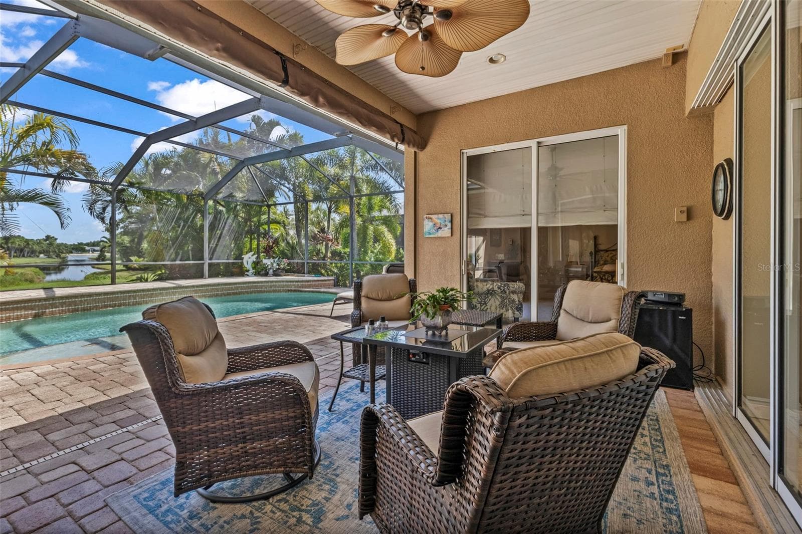 Roll down storm protection - 24228 PEPPERCORN RD, PUNTA GORDA