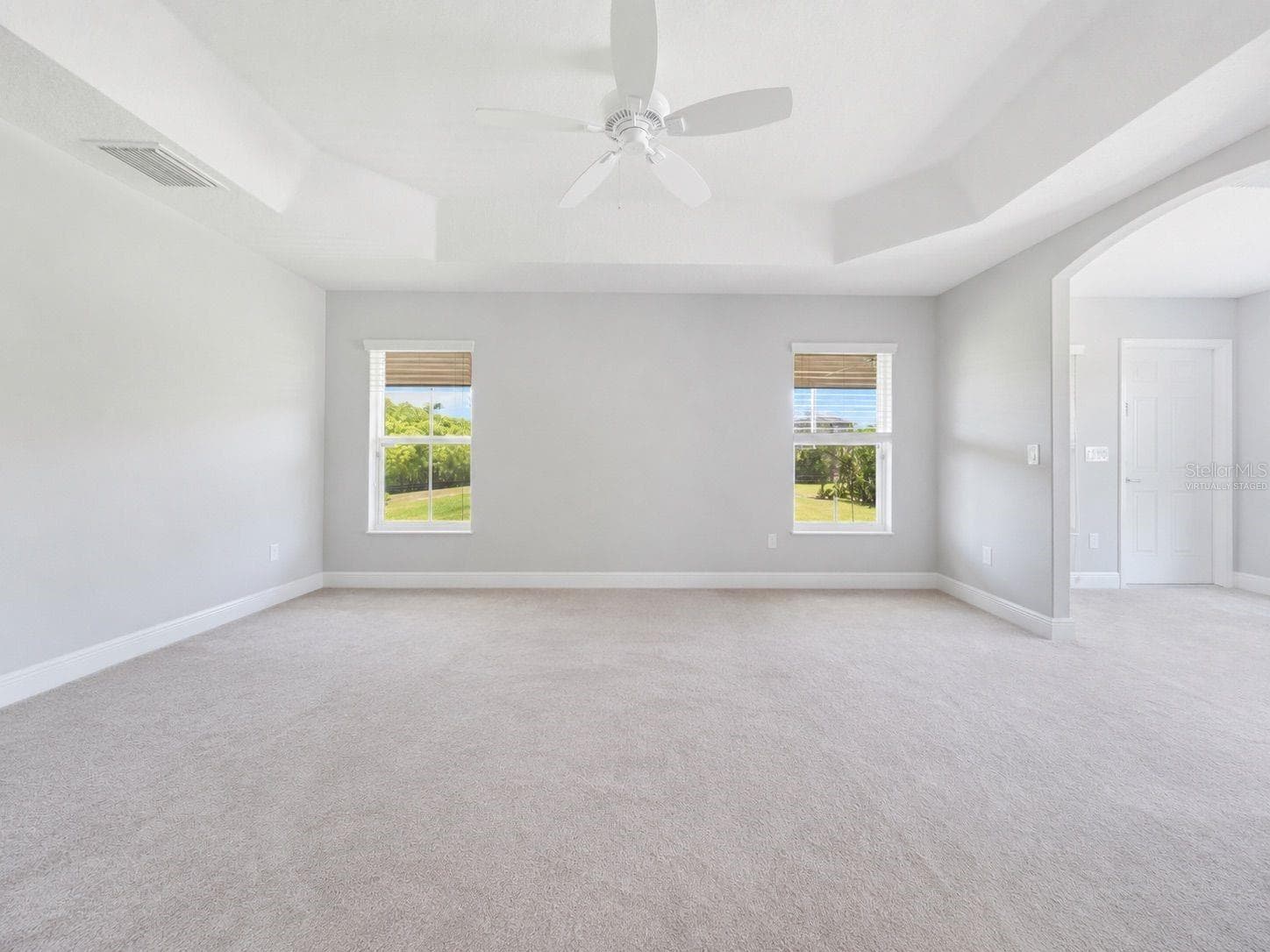 virtually staged - primary bdrm with sitting area - - 1166 BLOUNT AVE, THE VILLAGES