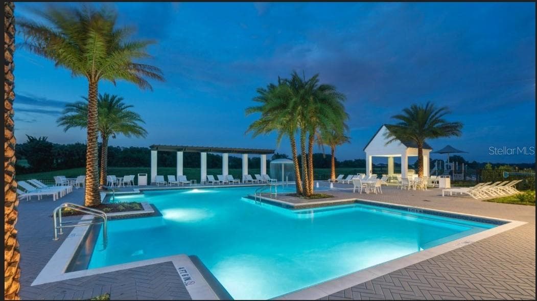Clubhouse Pool - 12800 SUNSET WALK DR, WINTER GARDEN