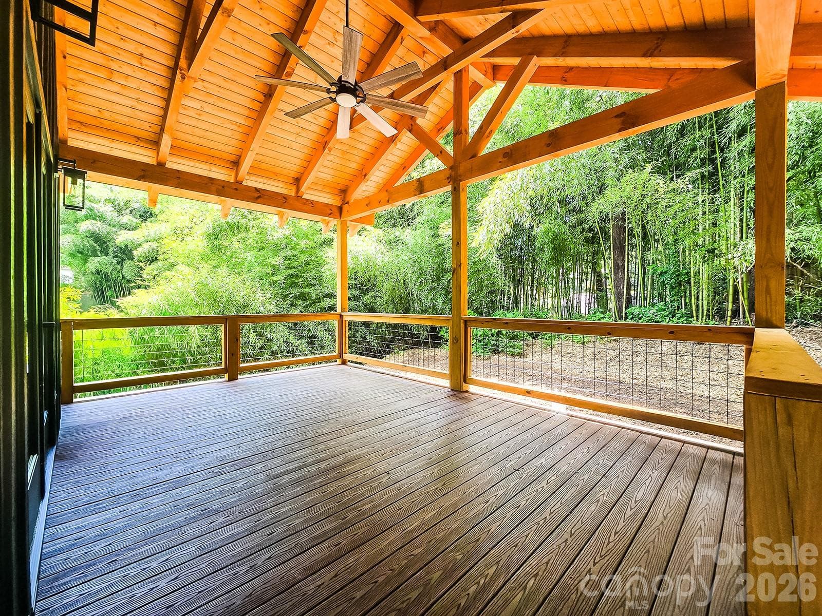 Back Deck - 505 S Oconeechee Avenue, Black Mountain