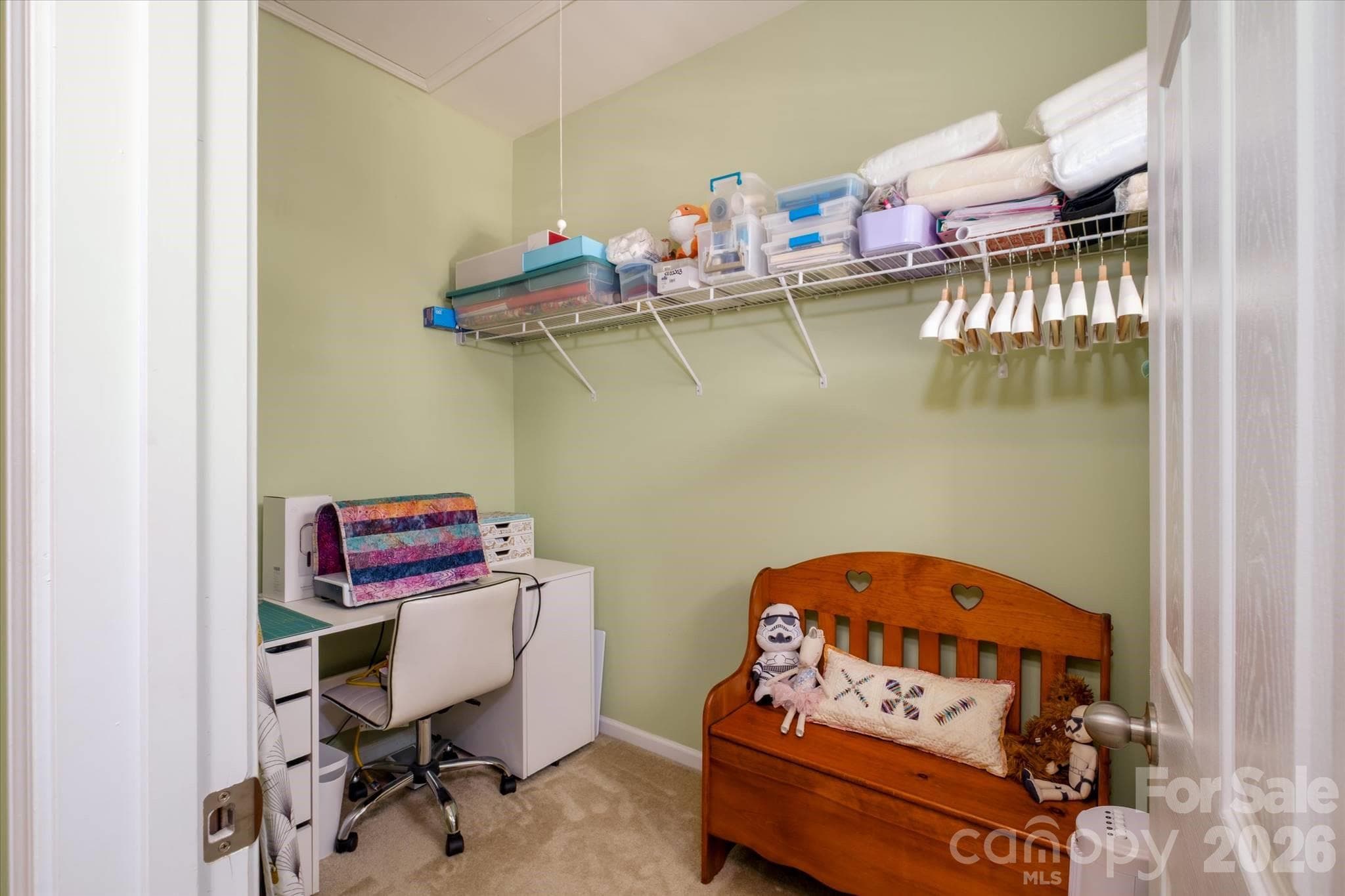 WIC in bedroom 2 - 4004 La Crema Drive, Charlotte