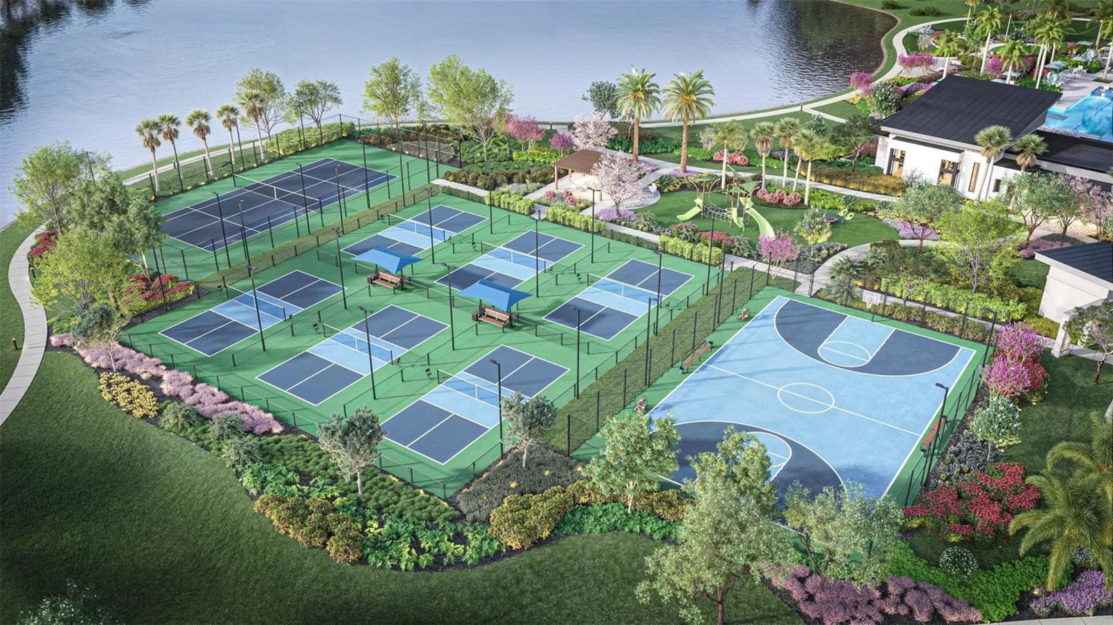 Artist Rendering of Future Amenities - 2524 WATERFRONT CIR, SARASOTA