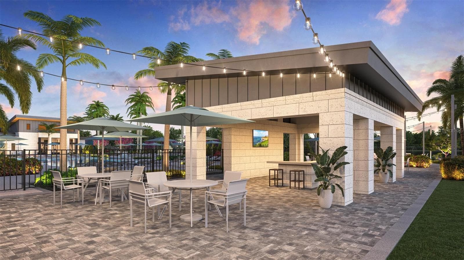 Artist Rendering of Future Amenities - 2524 WATERFRONT CIR, SARASOTA