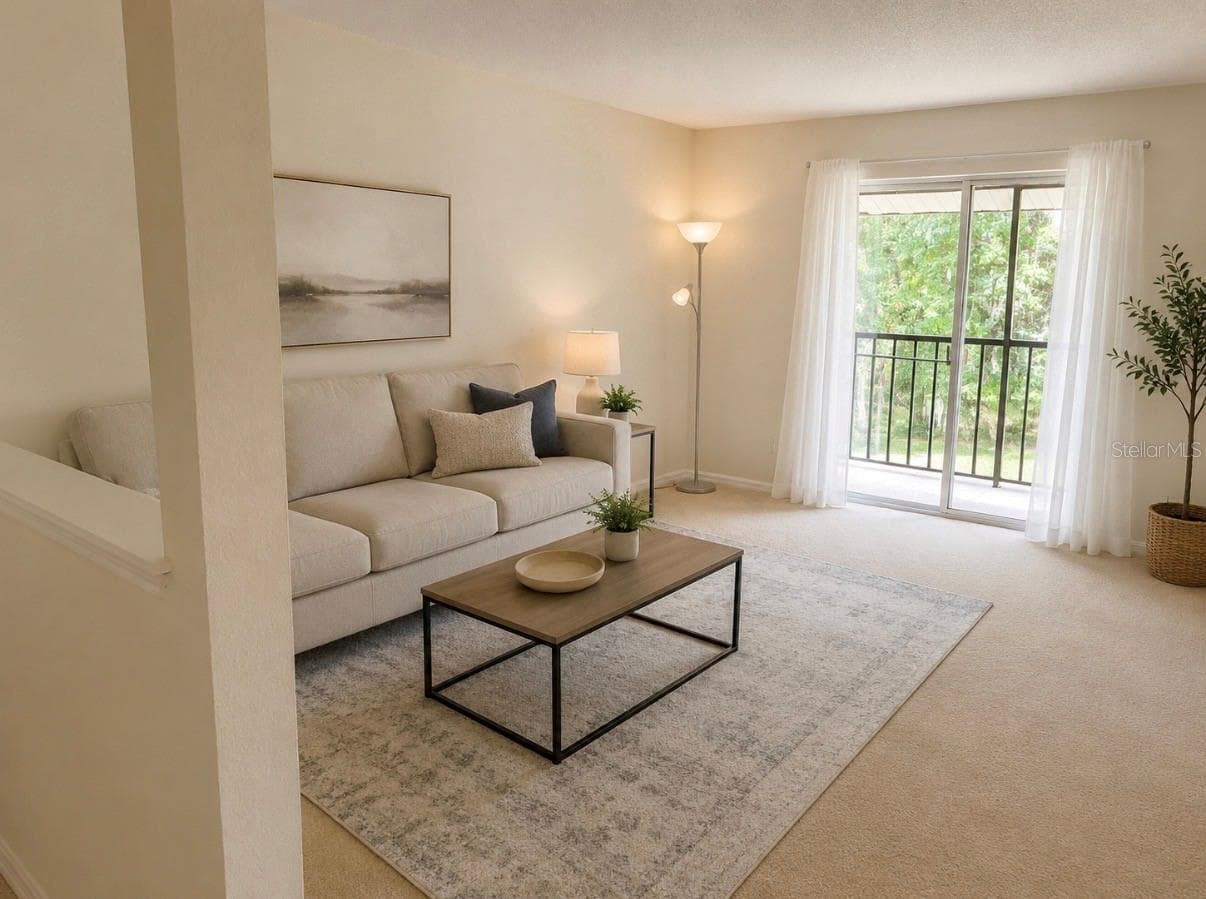 Virtual staged - 4312 HECTOR CT #4, ORLANDO