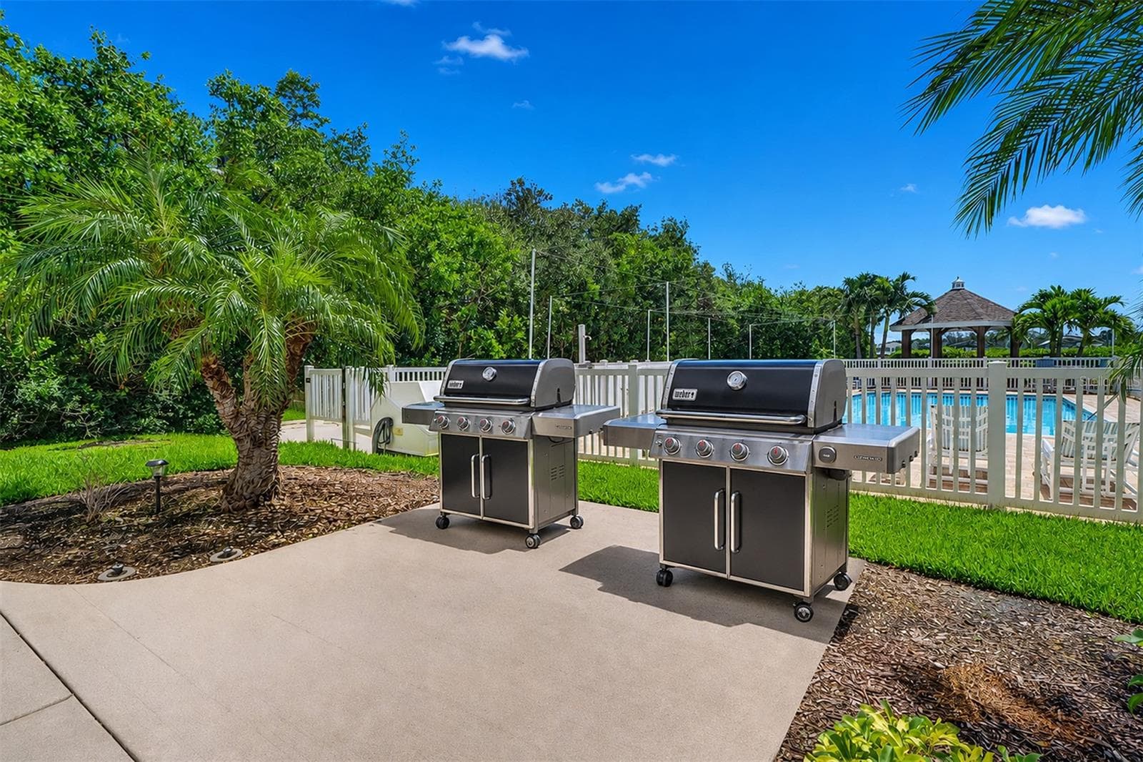 .. DOLPHIN KEY AMENITIES : GAS GRILLS ... Nothing like catching a few fish from the dock and grilling it up.. Dinner never tasted so good. The Intracaostal waterway stays about 6 degrees warmer than the Gulf . All the bait fish are there from november to April. where the small bait fish are , so will the larger fish be.. - 19519 GULF BLVD #202, INDIAN SHORES