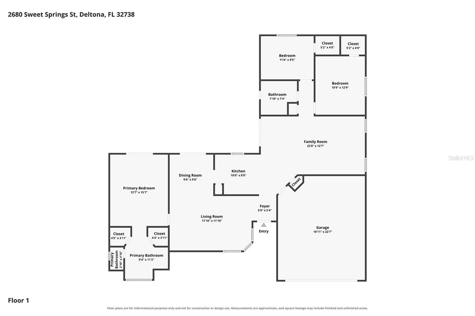 Single Family Residence at 2680 SWEET SPRINGS ST, DELTONA, photo 22 of 22