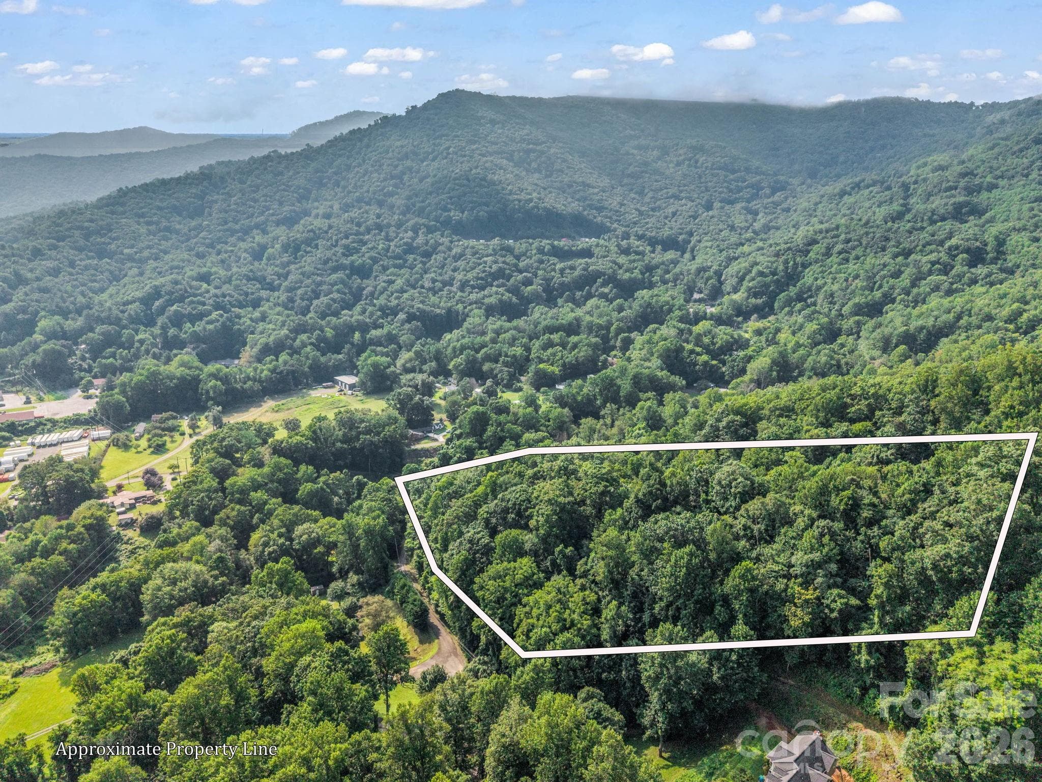 outline overlay is an estimate and not exact - 00 Kema Road, Swannanoa
