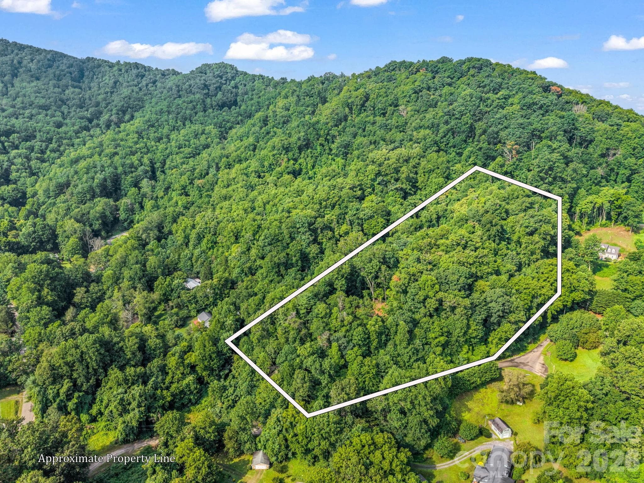 outline overlay is an estimate and not exact - 00 Kema Road, Swannanoa