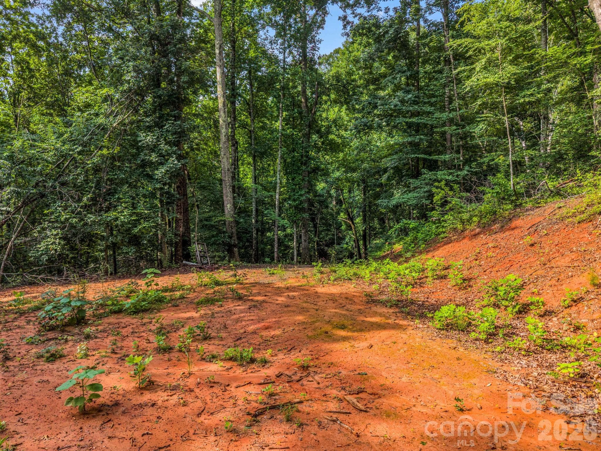 level, graded ~70x50ft home site - 00 Kema Road, Swannanoa