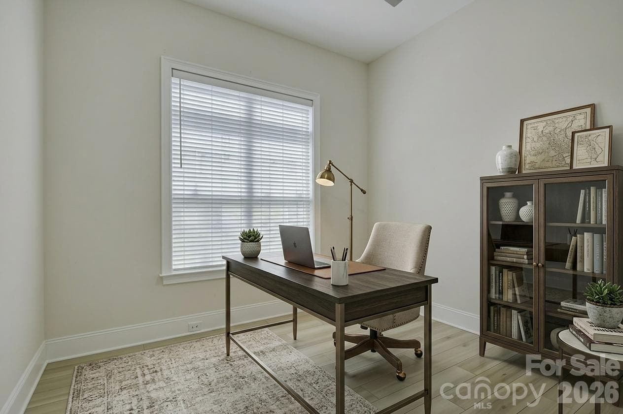 Office virtually staged - 82105 Standing Oak Drive, Charlotte