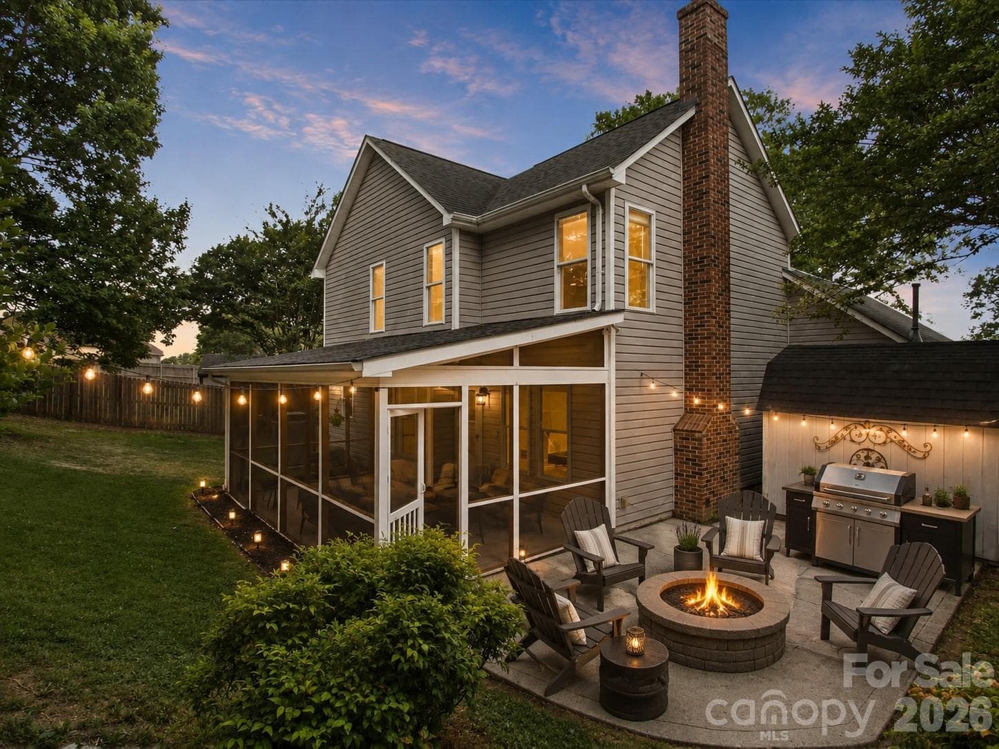 Virtually Staged - 12332 Old Prairie Road, Charlotte