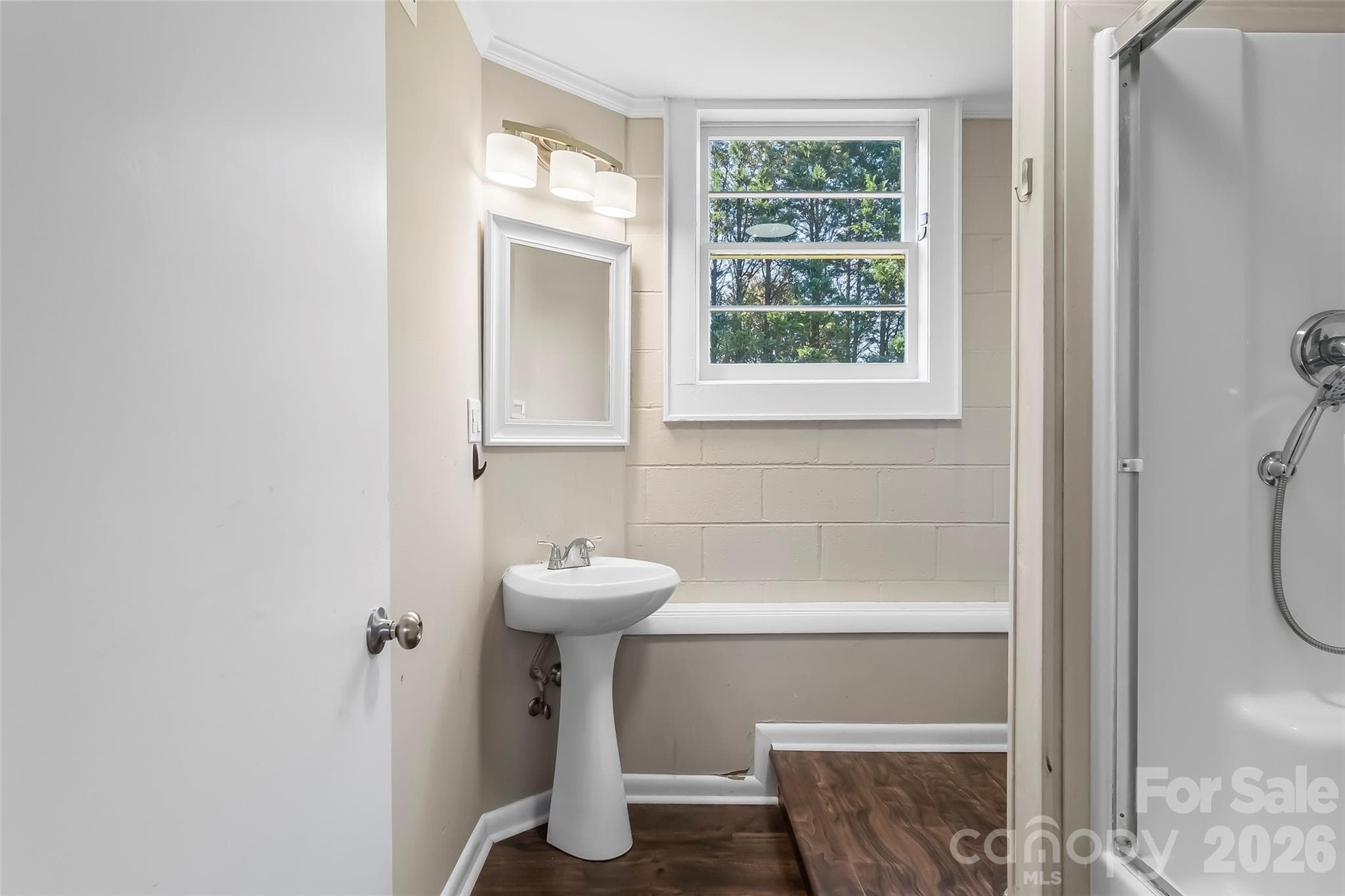 Secondary bath in basement - 4405 Landing Court, Hickory