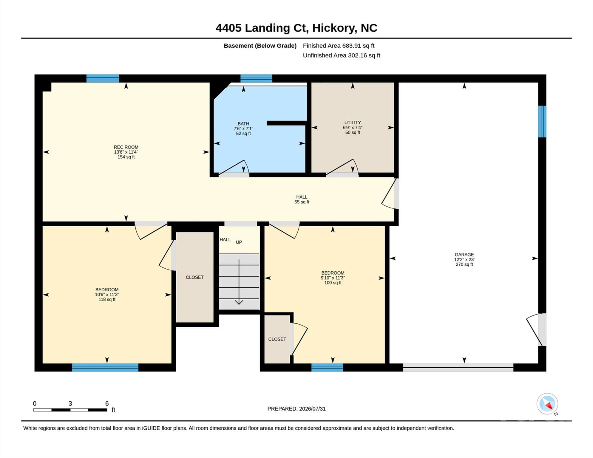 Bonus Space - 4405 Landing Court, Hickory