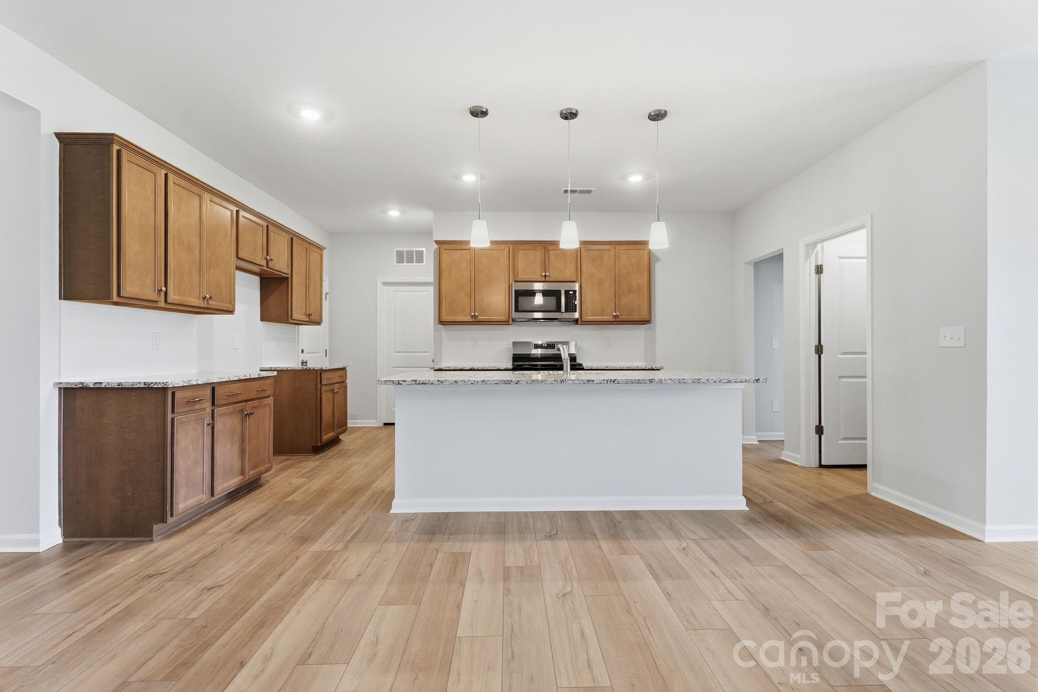 Great Room into kitchen - Shelby