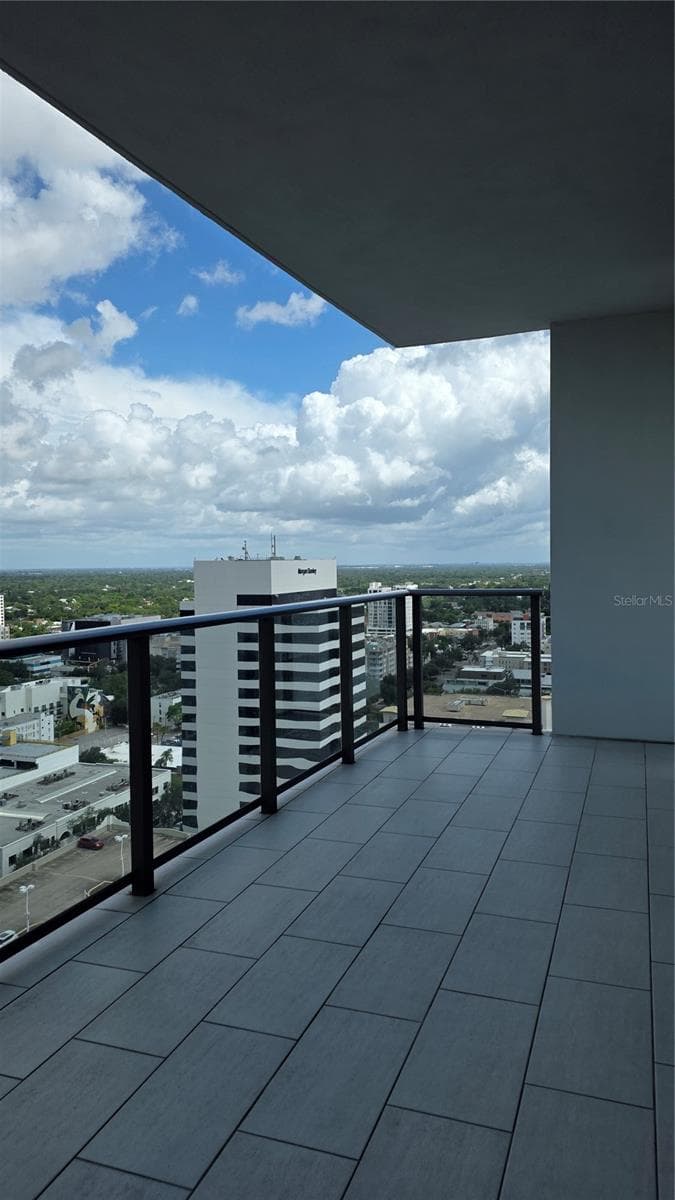 balcony - 100 1ST AVE N #2406, ST PETERSBURG