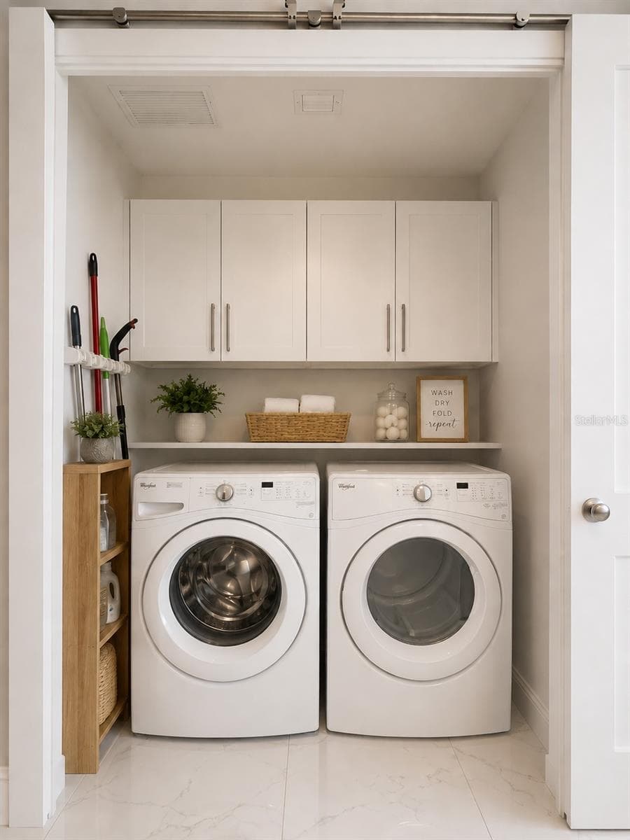 laundry space in condo - 100 1ST AVE N #2406, ST PETERSBURG