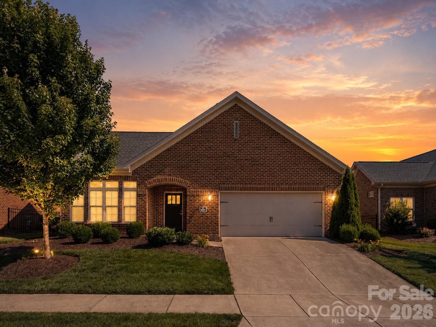 Virtually staged exterior front view - 4534 Ideal Way, Harrisburg