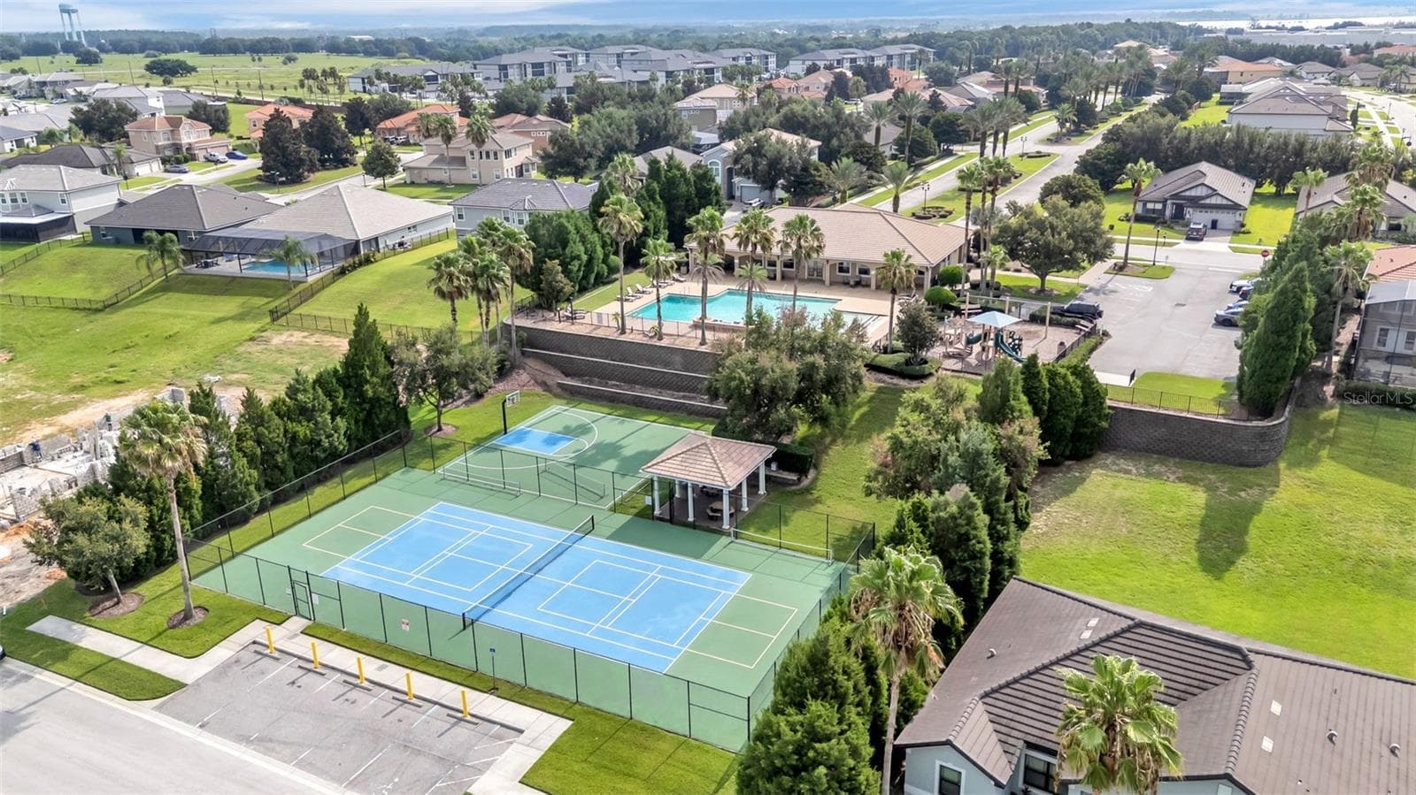 Tennis courts , Basketball court - 5280 TENNESSEE RIDGE CT, AUBURNDALE