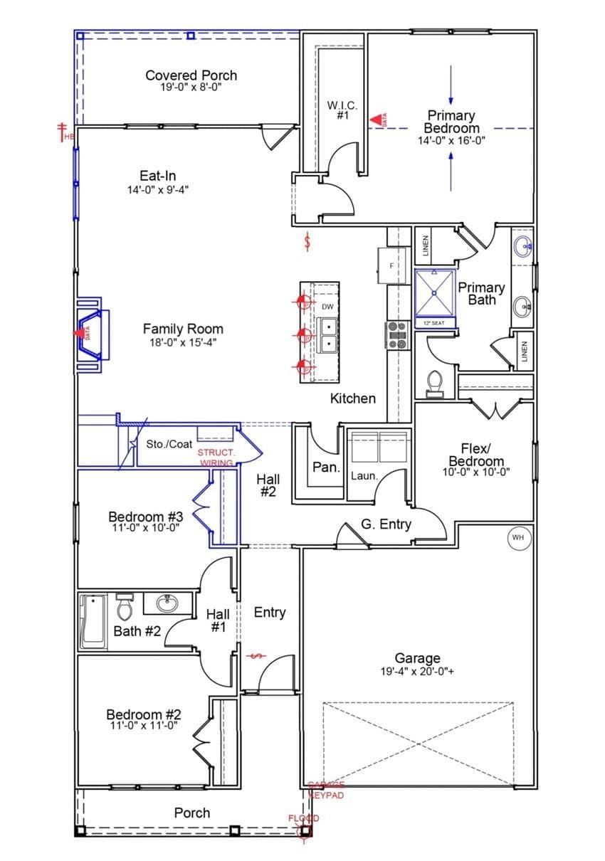 1st floor - 204 Rodeo Drive, Shelby