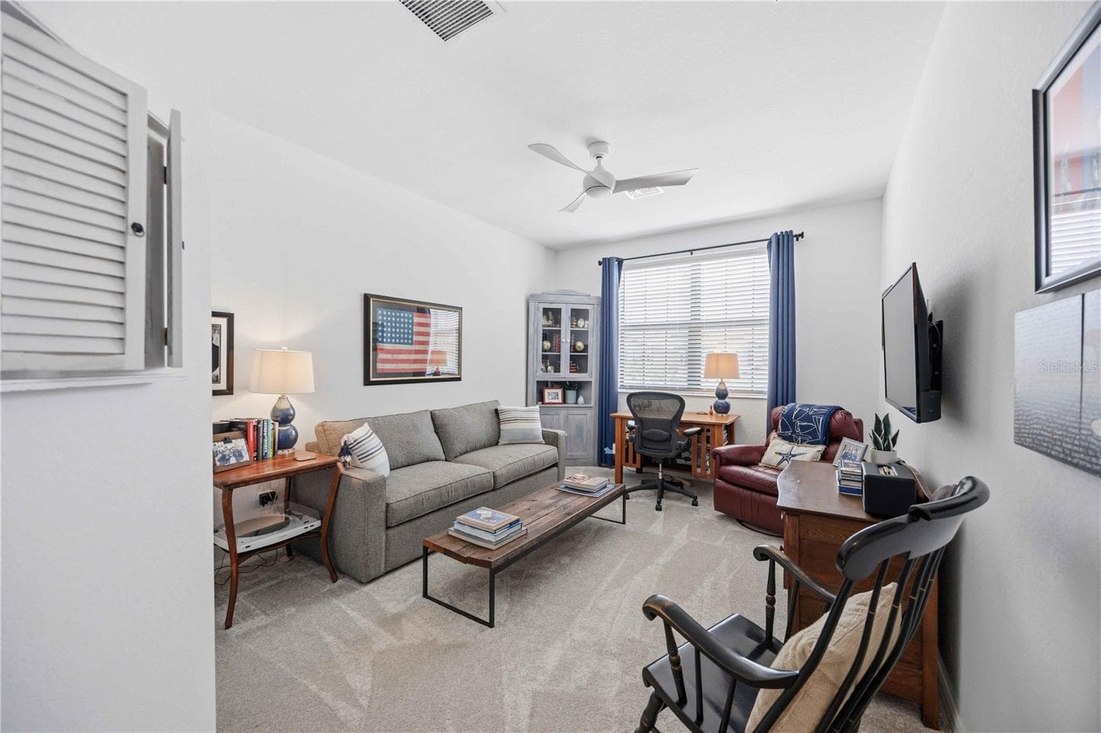 Bedroom #2 is set as a den, with a sleeper sofa or Murphy bed, you have a lot of flexibility - the bedrooms are 14x16 - 10821 TARFLOWER DR #202, VENICE
