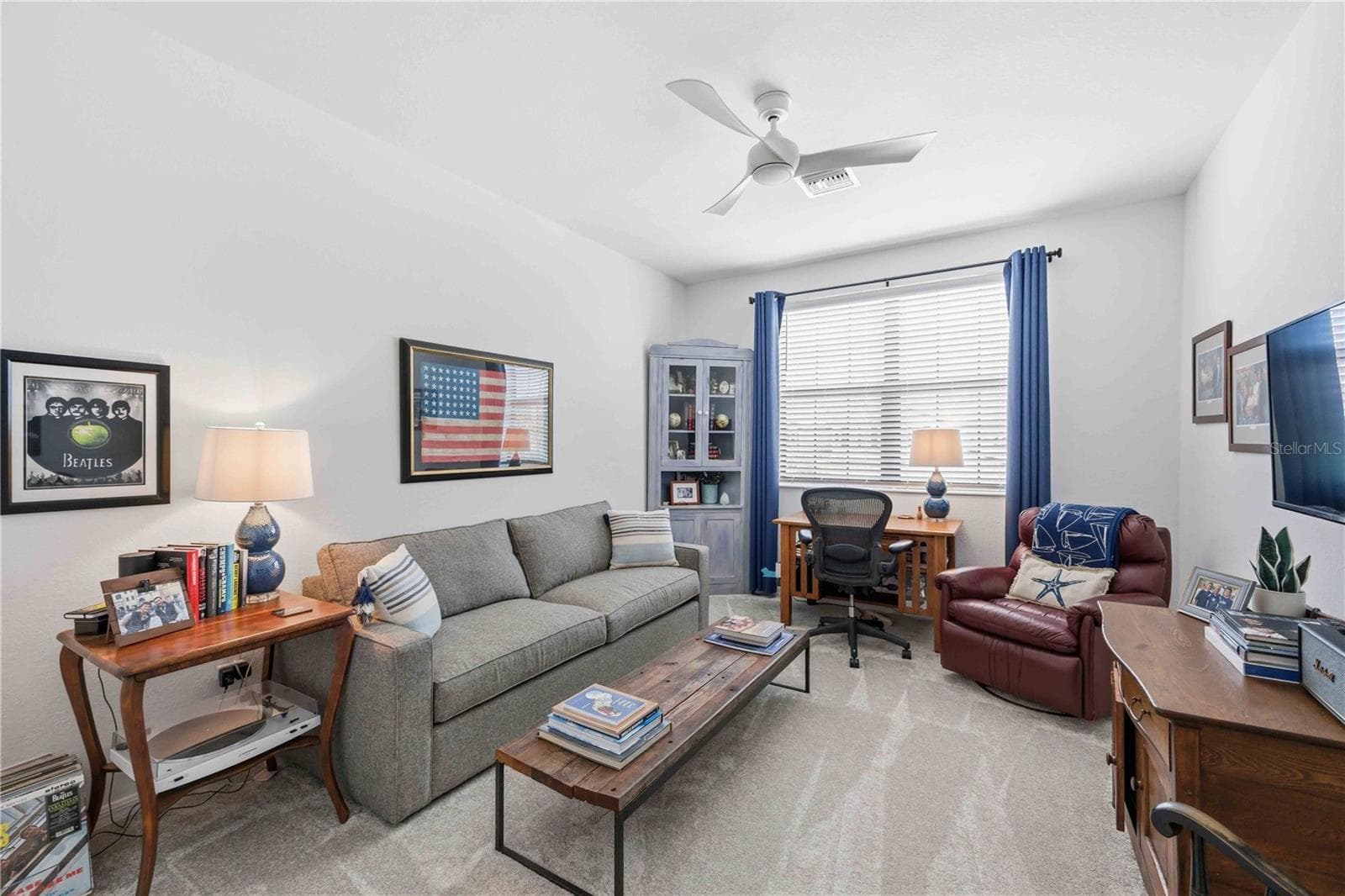 Bedroom #2 is set as a den, with a sleeper sofa or Murphy bed, you have a lot of flexibility - the bedrooms are 14x16 - 10821 TARFLOWER DR #202, VENICE