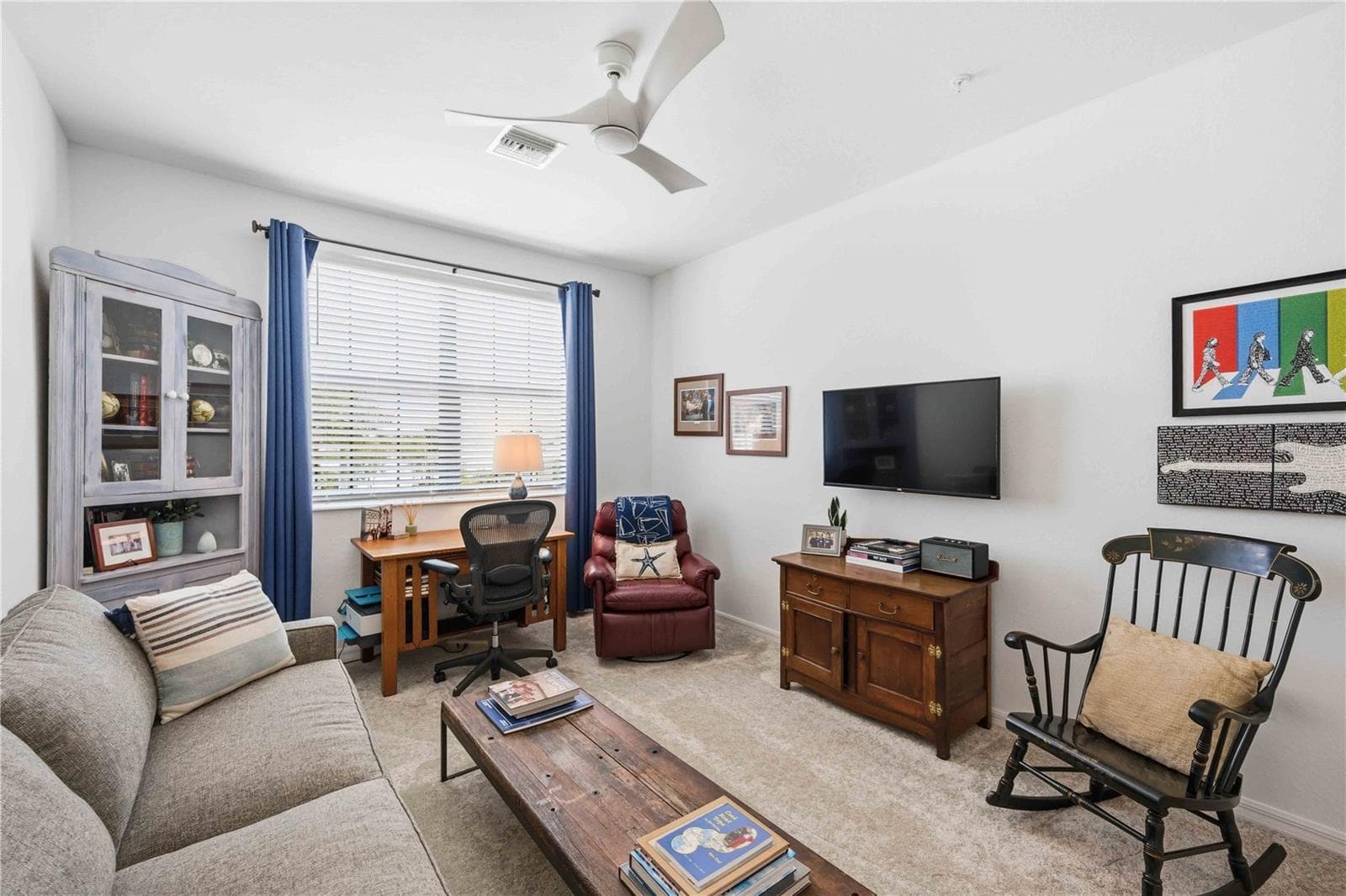 Bedroom #2 is set as a den, with a sleeper sofa or Murphy bed, you have a lot of flexibility - the bedrooms are 14x16 - 10821 TARFLOWER DR #202, VENICE