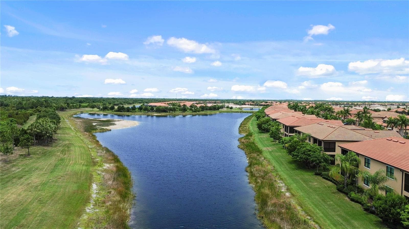 The water view from the lanai - 10821 TARFLOWER DR #202, VENICE