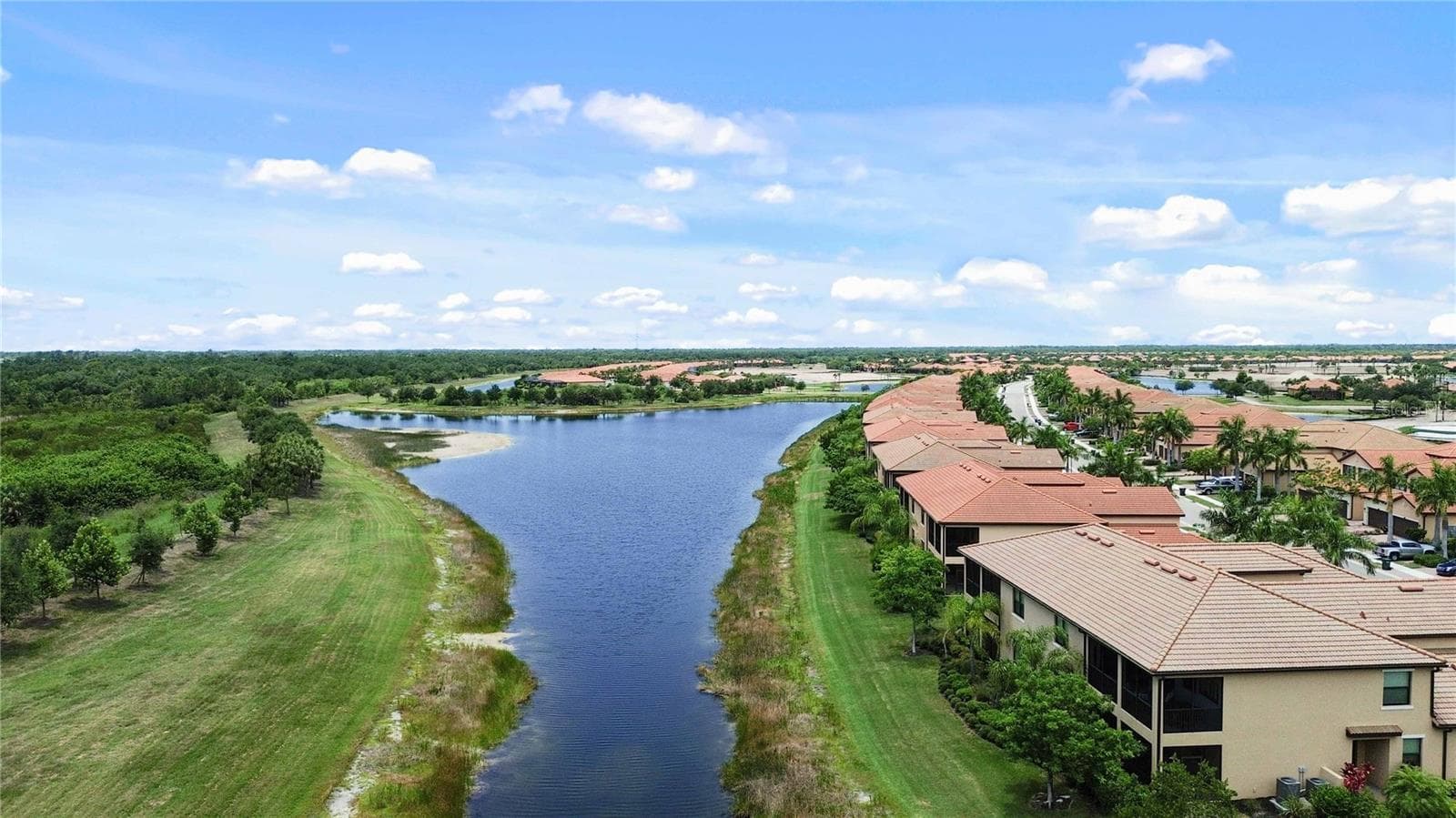 The water view from the lanai - 10821 TARFLOWER DR #202, VENICE